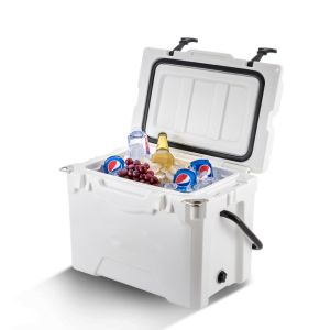 Hard Rotomolded Ice Box Cooler Outdoor 25QT Picnic Fishing