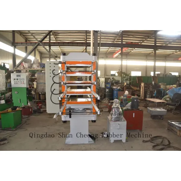 Rubber Floor Tile Vulcanizing Press
