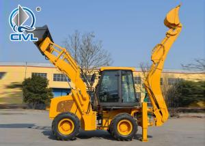 China XCMG Compact Wheel Loader 65 KW 1m3 0.3 Excavator Bucket Small Backhoe Loader WZ30-25 on sale