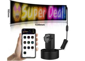 Wholesale Car Window LED Digital Display Screen Multi-Function Programmable Advertising Decorative Board Matrix from china suppliers
