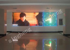 64x64 Resolution P3 Large Led Display Advertising Screen , Led Video Wall Panels 192*192 Module Size