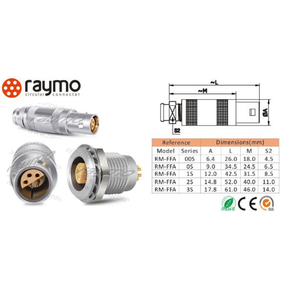FFA ERA Half Moon Connector Custom Cable Assemblies Service Highly Compatible
