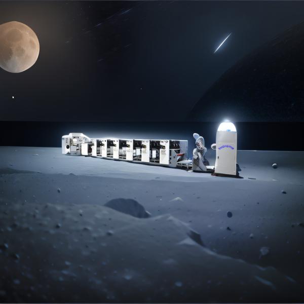 RY-A-4 COLOR-1300MM UNIT TYPE FLEXO PRINTING MACHINE ROLL PAPER（30-350G/㎡） AND OTHER FLEXIBLE PACKAGING MATERIALS