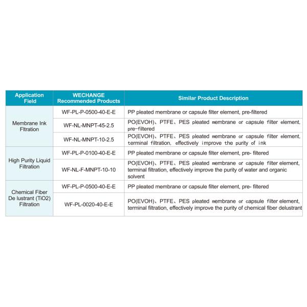 10" 1.5μM Pharmaceutical Filter Cartridge Glass Fiber Pleated Filter Cartridge