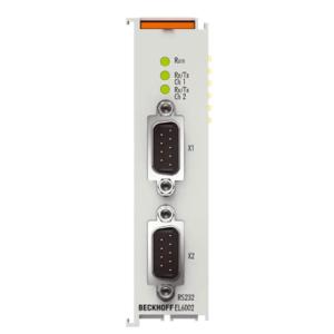 China BECKHOFF EL6002 EtherCAT Communication Interface Module RS232 on sale