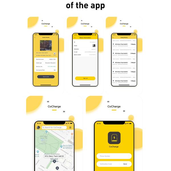 5000mah 8pcs Shared Power Banks E1008 Scan QR To Rent