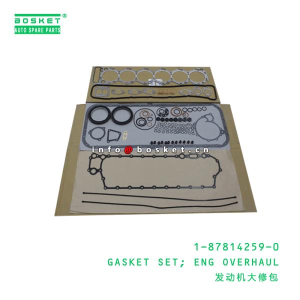 1-87814259-0 Engine Overhaul Gasket Set 1878142590 Suitable for ISUZU FVR 6HE1