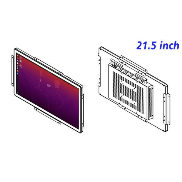 21.5-Inch Linux Digital Display for Traffic Management, Corporate Dashboards, Smart Home Interfaces, and Retail Advertising