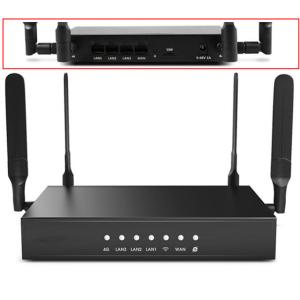China ROHS Industrial Access Point Black Modem 4G 5G WiFi Router 8M ROM on sale