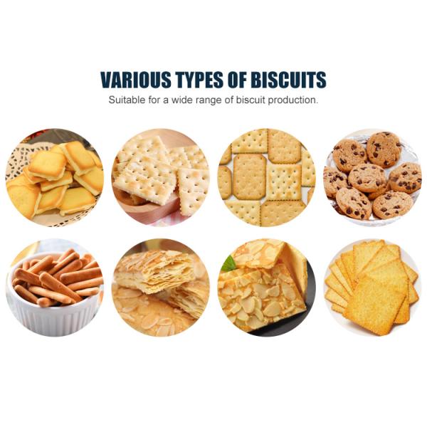 Customized 12.5Kw Small Cookie Making Automatic Chocolate Biscuit Filling Cookie Depositor Machine