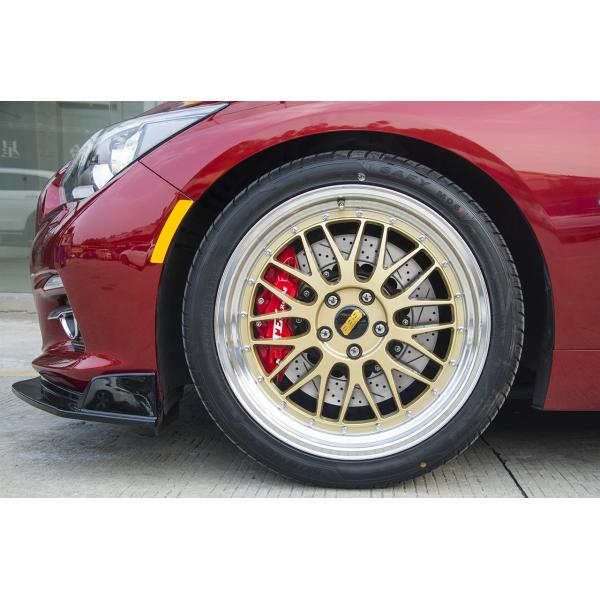 Infiniti Q50 Big Brake Kits 6 Piston Calipers With Needed Hardware P60S