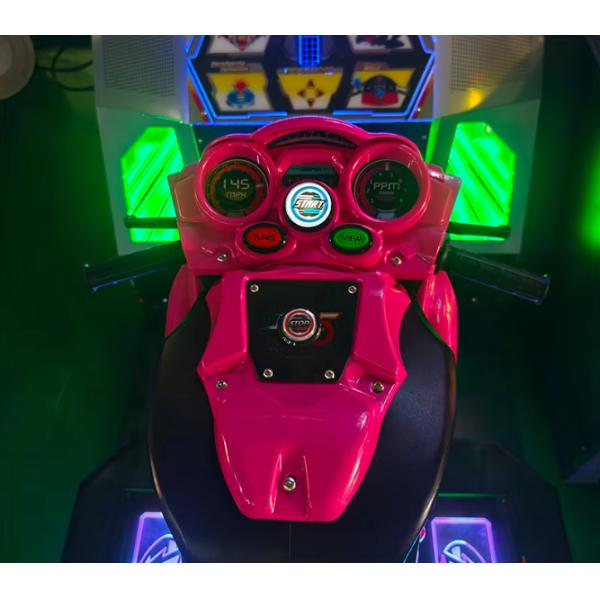 Factory Supplier Luxury Motorcycle Competition Race 2 Player Dynamic Game Machine