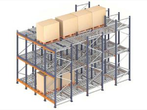 China ASRS Gravity Roller Racking Automated Warehouse Storage Systems on sale