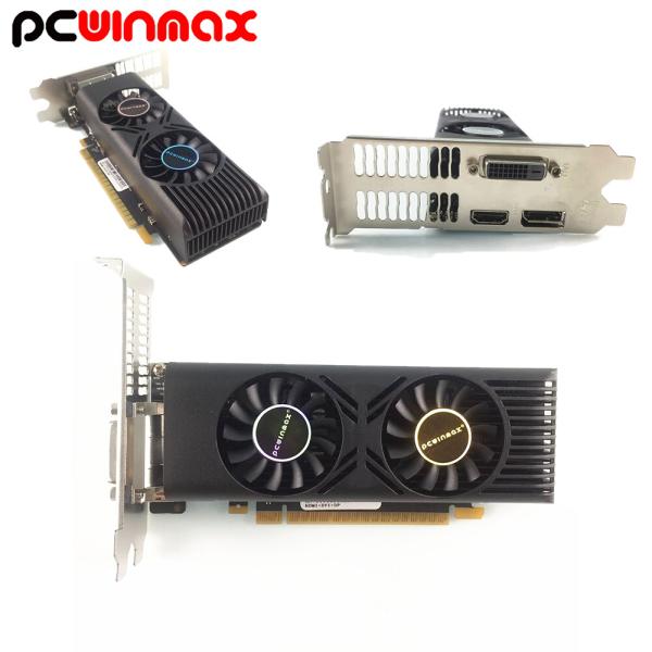PCWINMAX GeForce GTX 1050 Ti Low Profile Graphics Card 4GB GDDR5 128bit PCI Express 3.0 Support Up to 4K Video Card