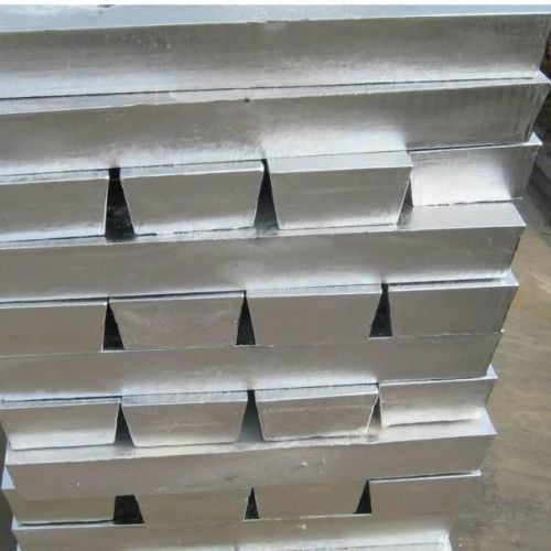 High Quality Bright Silver Magnesium Ingot 99.98% For Aircraft Parts