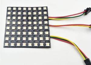 Wholesale 8*8 Pixels Flexible SK6812 Matrix 5050 RGBW LED Pixel Panel from china suppliers