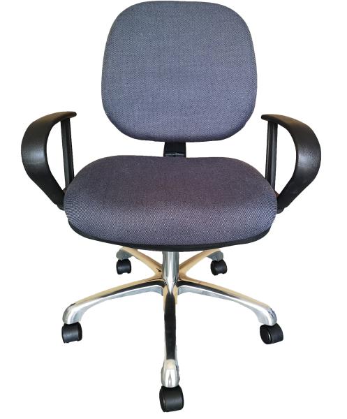 Quality SGS  Laboratory Furniture Rotatable ESD Lab Chairs With Armrest for sale