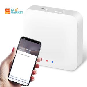 Wholesale Glomarket Tuya Zigbee 3.0 Hub Gaterway Alexa Google Smart Home Bridge Wireless Remote Controller Smart Home Zigbee Gateway Hub from china suppliers