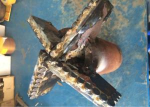China 4 Wings PDC Hole Opener Drill Bit , Drag Bit Drilling Carbide Material For Sandstone Rock on sale