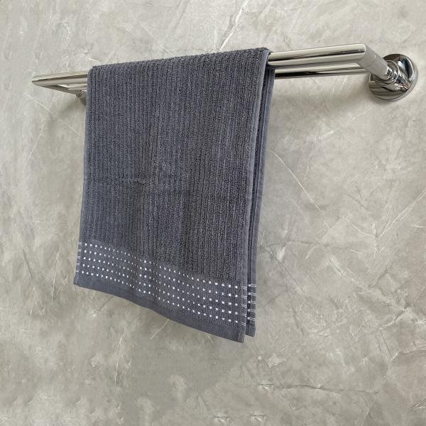 Wall Mounted Kitchen Towel Rack Bathroom Double Towel Bar SUS304 Polished