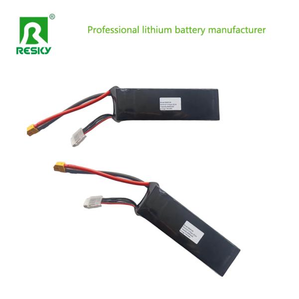 Helicopter Drone RC Lipo Battery Pack 853460 7.4V 1500mAh 25c Li Polymer Battery