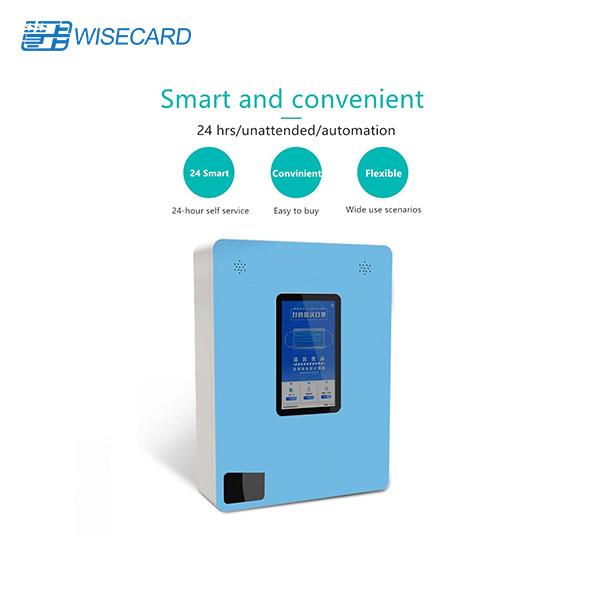 Quality Self Service Face Mask Vending Machine QR Code Face Scanning for sale