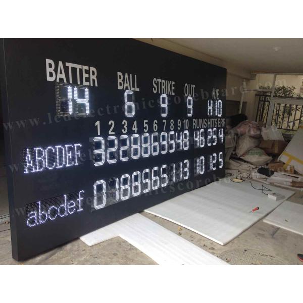 Multi Purpose LED Baseball Scoreboard Remote Control With Time Function