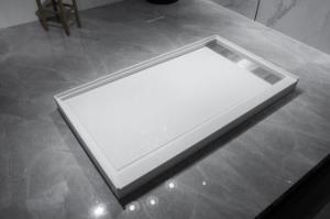 Wholesale Seamless Smooth Non Slip Rectangular Shower Tray 1380*788*30mm from china suppliers