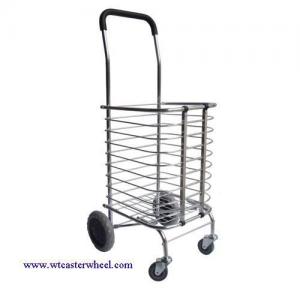 Wholesale Shopping cart /Luggage Trolley Aluminium laundry basket cart from china suppliers