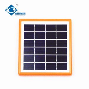 Wholesale 2W 6V high efficiency Glass Laminated solar panel ZW-2W-6V transparent glass solar panel from china suppliers