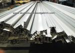 Powder Coating White Aluminum Door Frame Extrusions / Sections / Profiles /