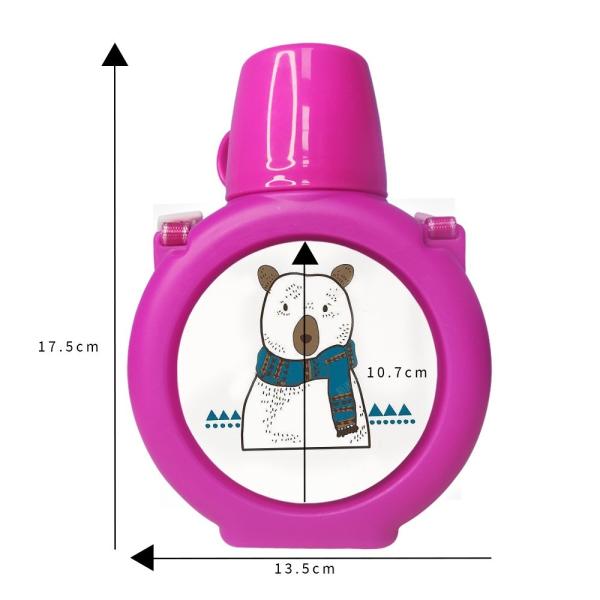 Printable Sublimation Plastic Water Bottle For Kids' Back To School Season