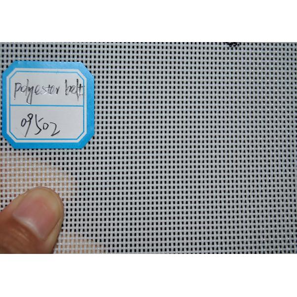 Polyester Square Hole Mesh Dyeing ODM Spiral Belt