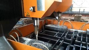 Wholesale Metal Flange CNC Drilling Machine with Double Spindle Heads from china suppliers
