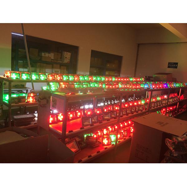 Die-cast Aluminum IP65 20W Christmas Color Changing RGB Outdoor Led Flood Light