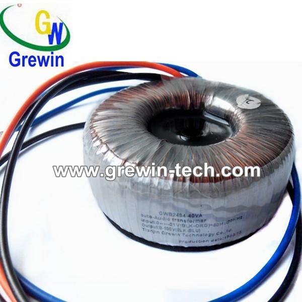 Quality high efficiency audio toroidal transformer /toroidal current transformer for sale