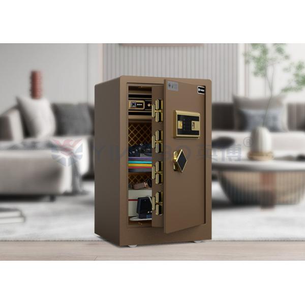 2CU FT Smart Fingerprint Safe Box Dual Alarm For Security YB/RS-70