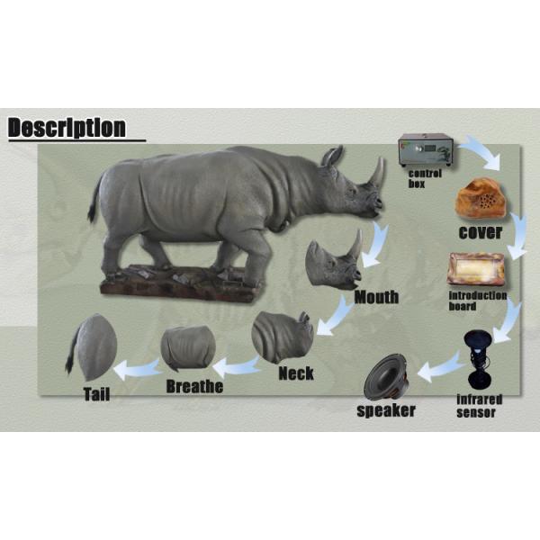 Ridable Animatronic Monster Ride: Dynamic Motion & Silver-Beast Design For Adventure Parks