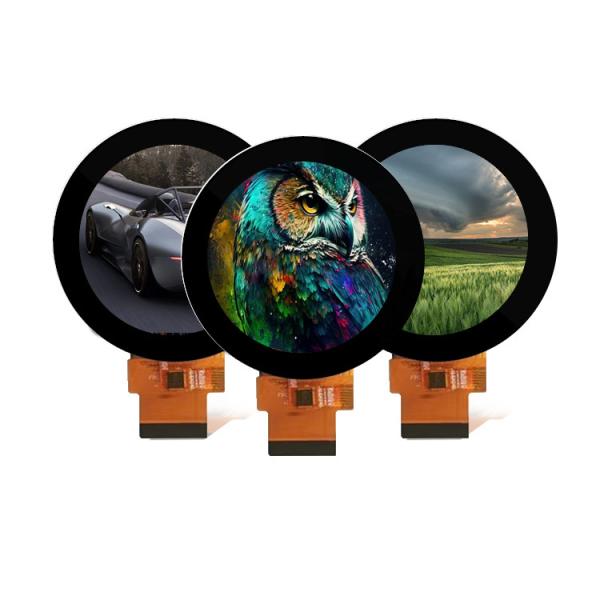 Quality Round IPS TFT LCD Screen ST7701S 2.1'' 480x480 CTP Resolution SPI RGB Interface for sale