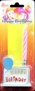 Wholesale Cake Party Electronic Spiral Musical Birthday Candle Non Toxic from china suppliers
