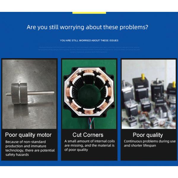 Faradyi Professional Production 12V 24V 35mNm Rugged Case Drip-proof Brushless DC Stepper Motor For Textile Sewing Equipment