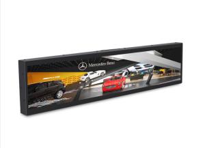 VETO Ultra-Wide Stretched Bar Screen Shelf Edge Display Network Advertising Monitor HD Wall Mounted Bar Lcd Display