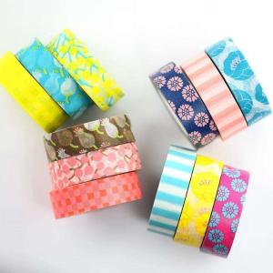 China Hot sale Custom printed washi tape, Customized printing washi tape on sale