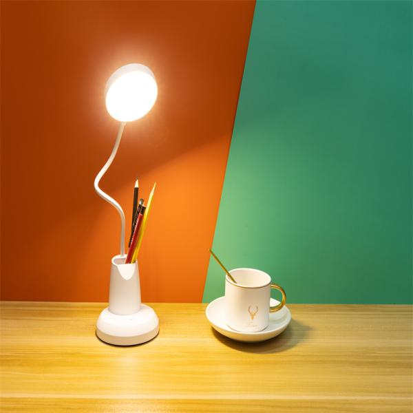 Touch Control LED Table Lamp For Bedroom Colorful Ambient Lighting In Modern Design