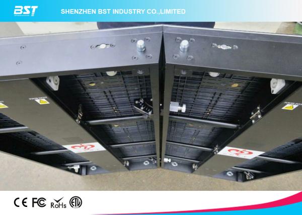 Quality Flexible 1R1G1B 43264 dot/m2  60HZ P4.81mm Full Color Curve Large Led Display Screen for sale