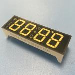 Ultra white customized 7 segment led display 4 digit for oven control