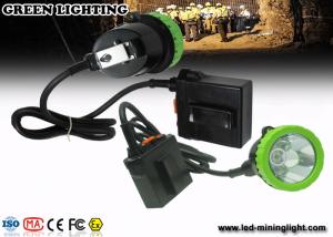 China 50000 Lux 11.2Ah Li ion Battery Mining Hard Hat Led Lights , IP68 Waterproof Hunting Light on sale