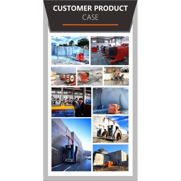 Middle Block Stone Cutting Bridge Saw Cutting Machine With High Efficiency