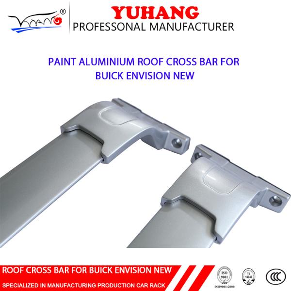 Buick Envision Universal Luggage Rack Cross Bars Silver Color B022A Model
