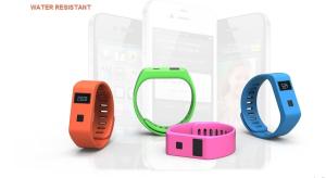 China Digital Body Fitness Tracker Bluetooth Sleep Calorie Burning Monitor IP69 on sale